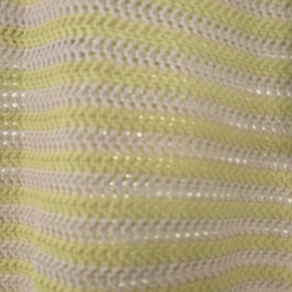 Stylish Lime and White Knit Women Shorts